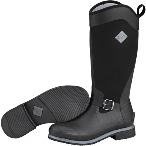 Muck Boots - Wms Reign Tall Black 9 DISCONTINUED