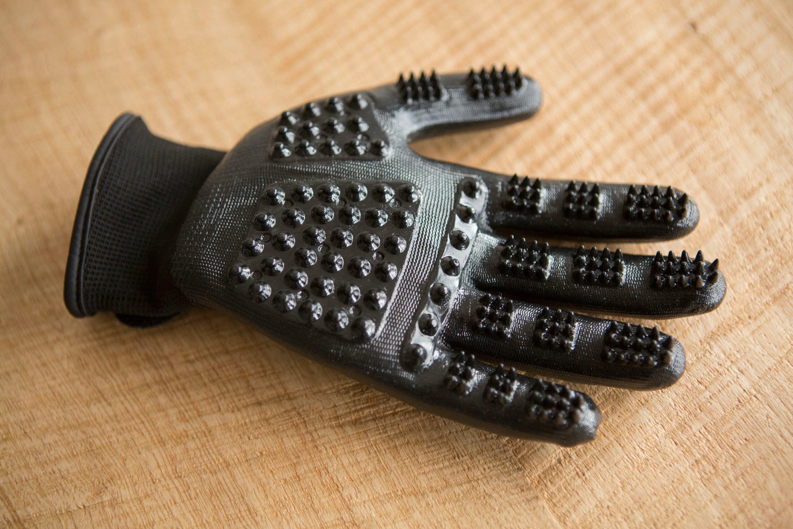 Rubber Grooming Glove
