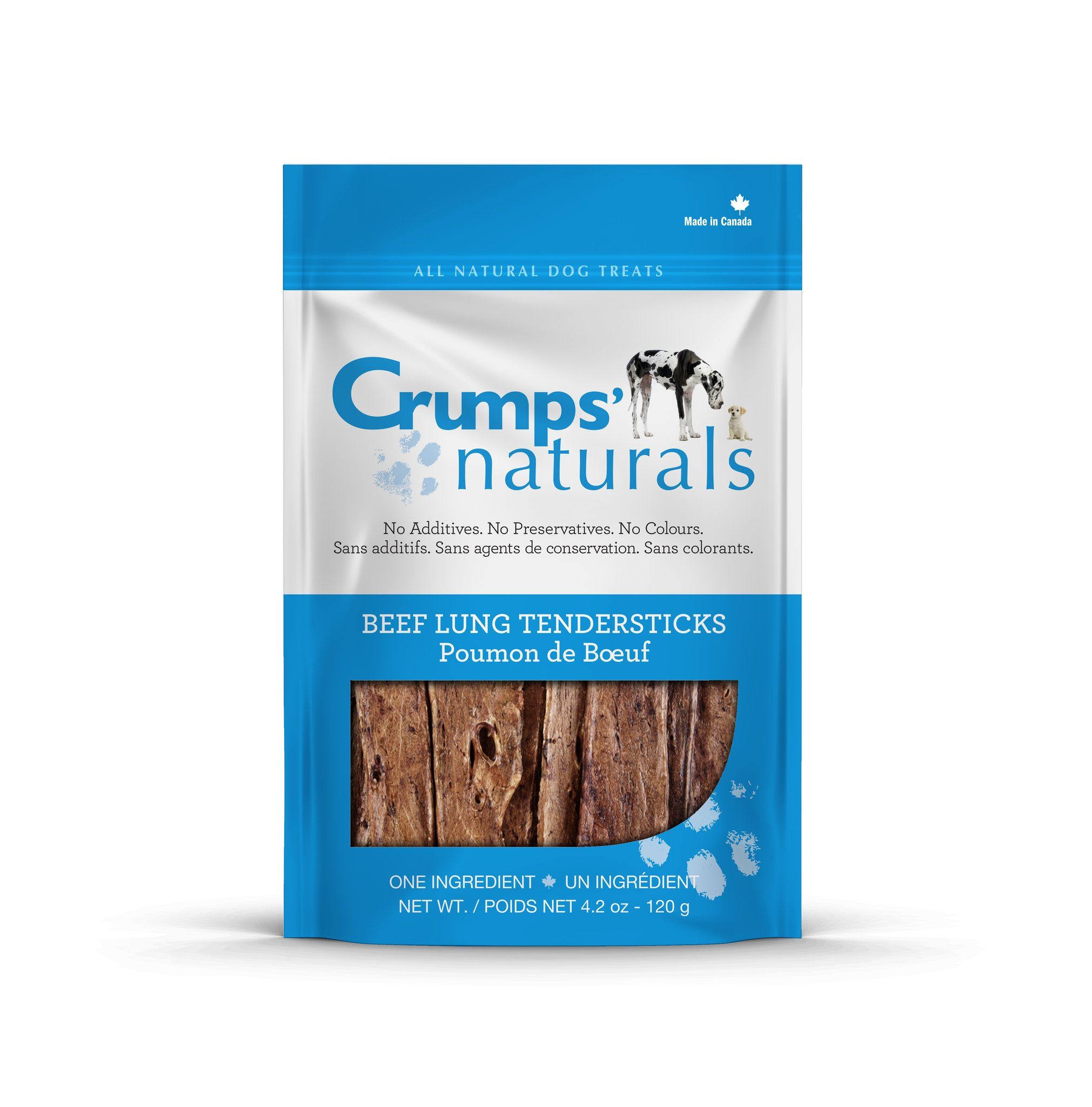 CRUMPS DOG TREATS - BEEF TENDERSTICKS 120G