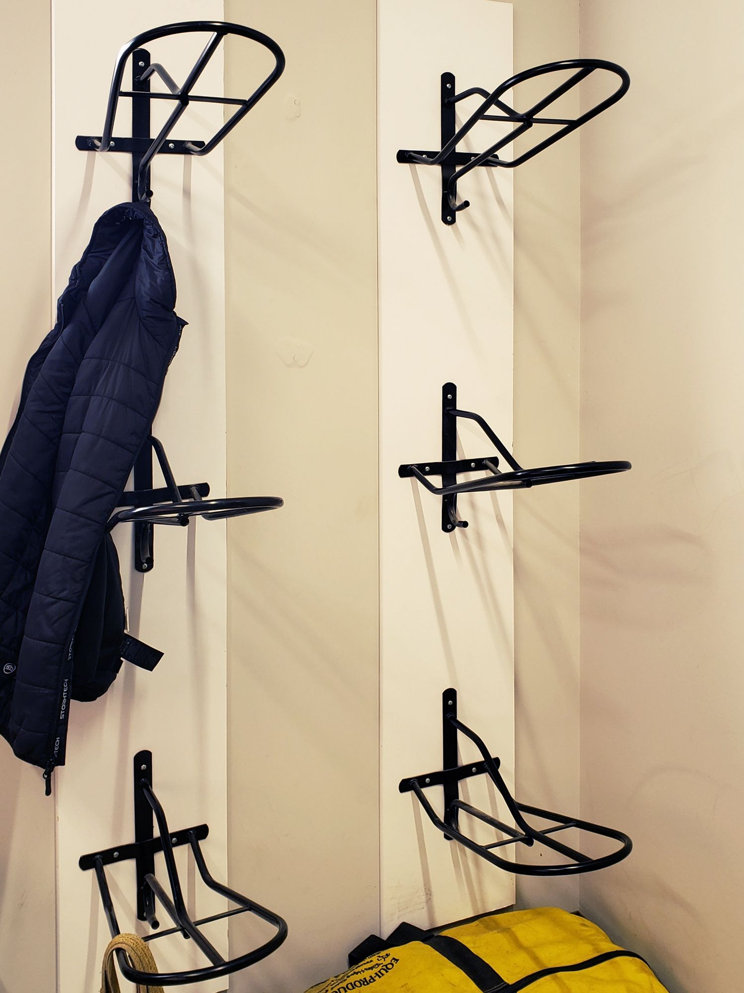 Portable Saddle Rack With Pad Bar Hook Over Stall Saddle Rack With Pad ...