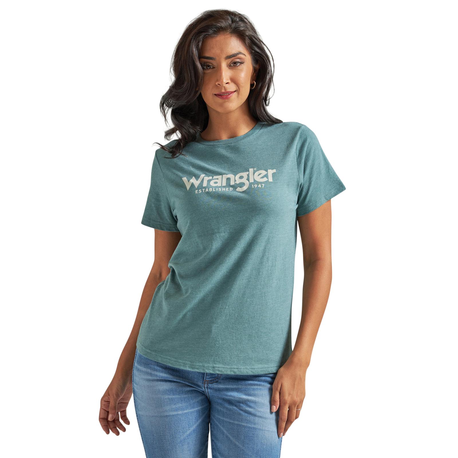 Wrangler Women's Regular Fit Retro Graphic Tee - System Equine