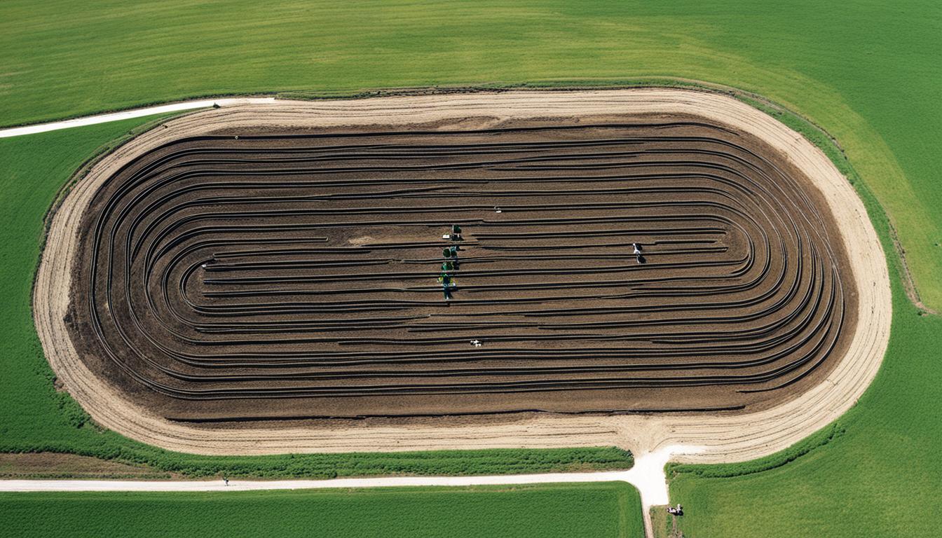 Mud control in horse paddock