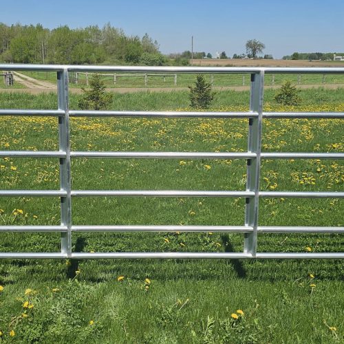 60' TN Round Pen 6 Bar Galv (5' Tall 12' Panels 15-12' Panels & 1 Gate)