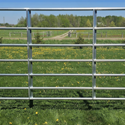 50' TN Round Pen 7 Bar Galv (6' Tall 12' Panels 13-12' Panels & 1 Gate)