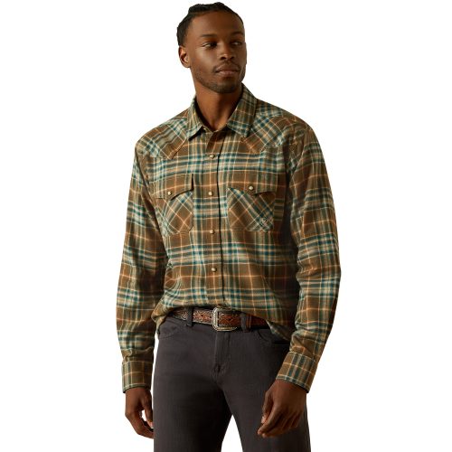 Ariat Men's Henry Retro Snap Long Sleeve Shirt